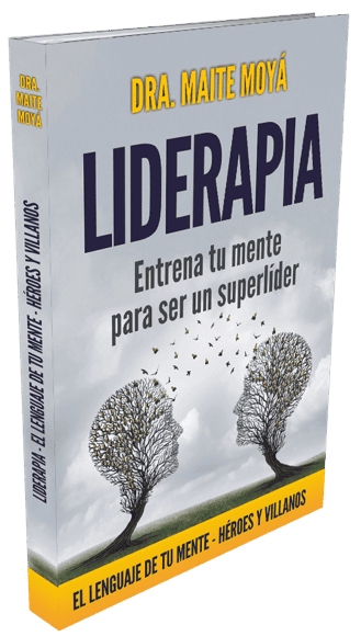 Portada de «Liderapia. Entrena tu mente para ser un superlíder», de la Dra. Maite Moyá